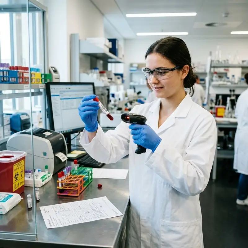 Dipl. Biomedizinischer/r Analytiker/in HF Réceptionner l’échantillon