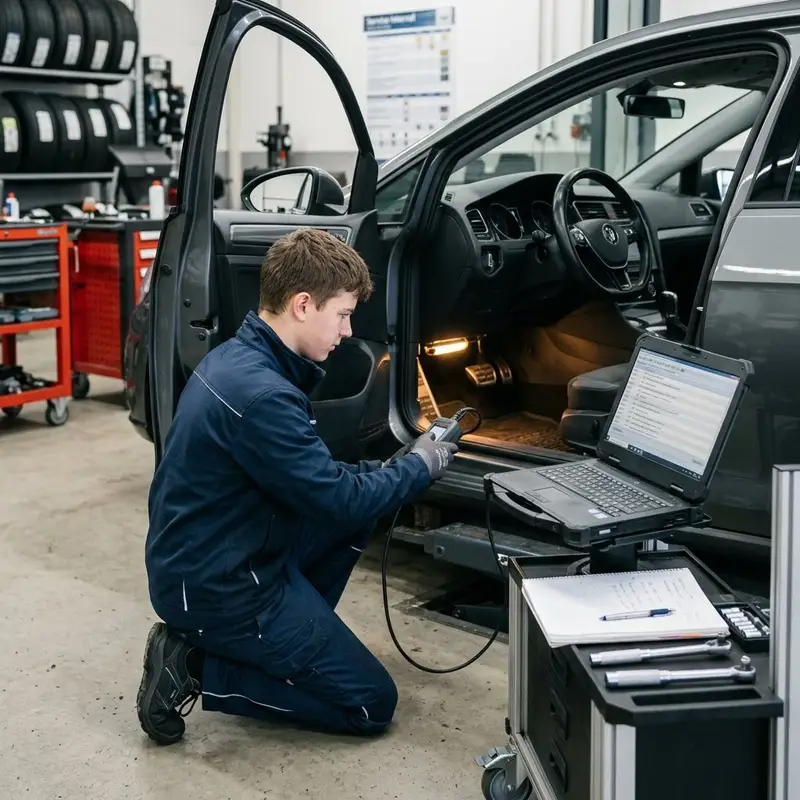 Mécatronicien/ne d'automobiles CFC Diagnostic du véhicule