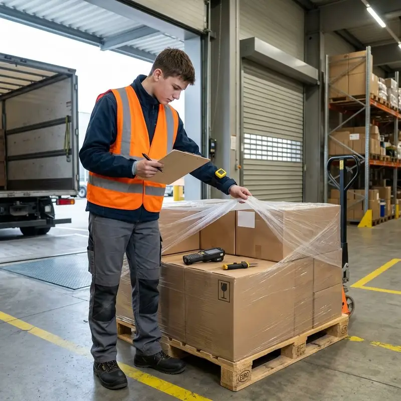 Logisticien/ne CFC Contrôler la réception