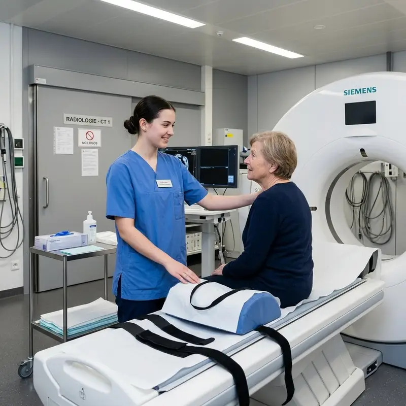 Dipl. Radiologiefachmann/-frau HF Préparer le patient